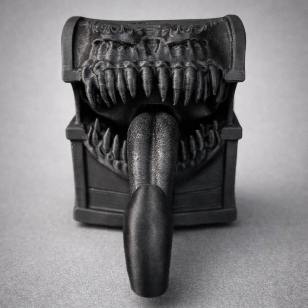 Chest Mimic Tabletop Prop