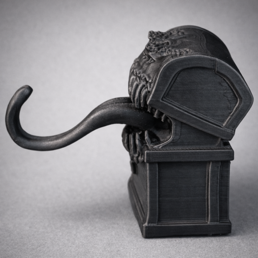 Chest Mimic Tabletop Prop