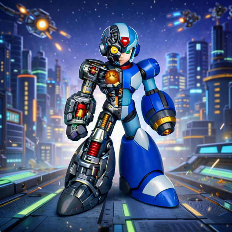 X-Buster Cutaway Figure